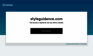 Styleguidance.com thumbnail