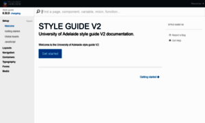 Styleguide-v2.adelaide.edu.au thumbnail