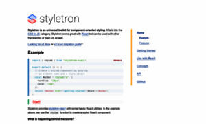 Styletron.org thumbnail