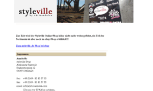 Styleville.de thumbnail