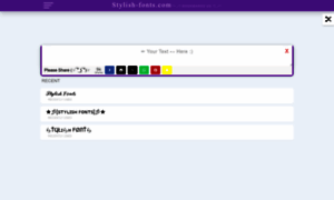 Stylish-fonts.com thumbnail