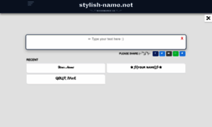 Stylish-name.net thumbnail