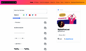 Stylishfont.net thumbnail