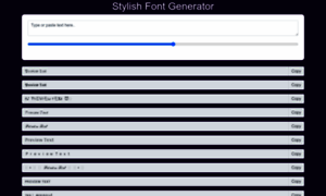 Stylishtext-generator.com thumbnail