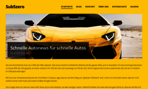 Sub5zero-auto-nachrihten.mozello.com thumbnail