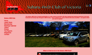 Subaru4wdvic.com.au thumbnail