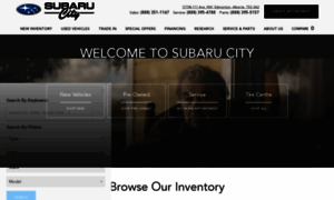Subarucity.ca thumbnail
