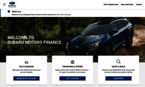 Subarumotorsfinance.com thumbnail