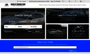 Subaruofpembrokepines.com thumbnail