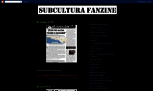 Subculturafanzine.blogspot.com thumbnail