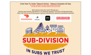 Subdivisionsubs.com thumbnail
