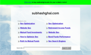 Subhashghai.com thumbnail