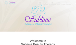 Sublimebeautytherapy.com thumbnail