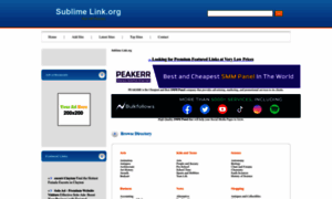 Sublimelink.org thumbnail