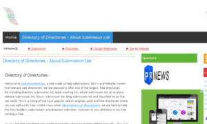 Submission-list.com thumbnail