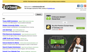 Submissionlist.net thumbnail