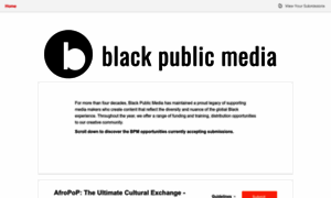 Submissions.blackpublicmedia.org thumbnail