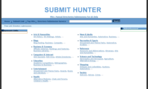 Submithunter.info thumbnail