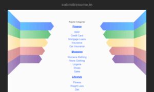 Submitresume.in thumbnail