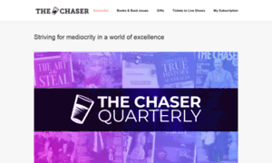 Subscribe.chaser.com.au thumbnail