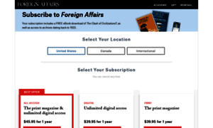 Subscribe.foreignaffairs.com thumbnail