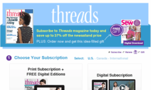 Subscribe.threadsmagazine.com thumbnail