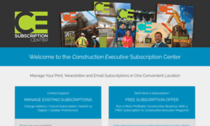 Subscriptions.constructionexec.com thumbnail
