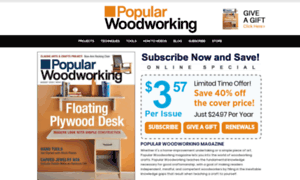 Subscriptions.popularwoodworking.com thumbnail