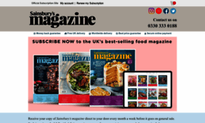 Subscriptions.sainsburysmagazine.co.uk thumbnail