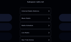 Subspace-radio.net thumbnail