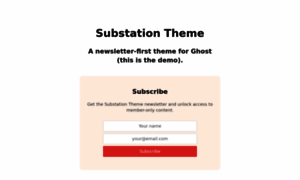 Substation-demo.superthemes.co thumbnail