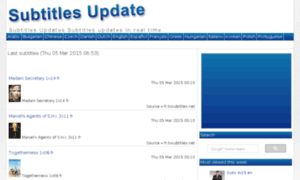 Subtitlesupdates.altervista.org thumbnail