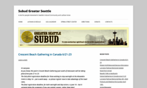 Subudgreaterseattle.com thumbnail