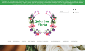 Suburbanflorist.com thumbnail