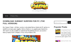 Subwaysurferpc.com thumbnail
