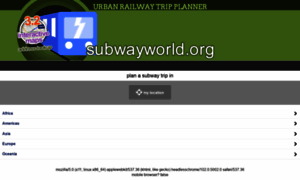 Subwayworld.org thumbnail