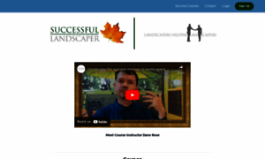 Successful-landscaper.teachable.com thumbnail