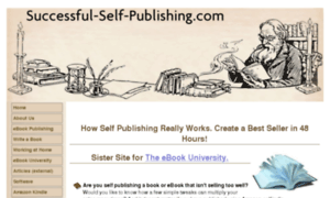 Successful-self-publishing.com thumbnail
