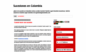 Sucesionesencolombia.blogspot.com thumbnail