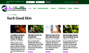 Suchgoodskin.com thumbnail