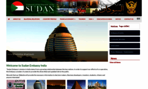 Sudanembassyindia.org thumbnail