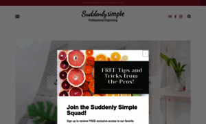 Suddenlysimpleorganizing.com thumbnail