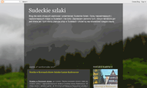 Sudeckieszlaki.blogspot.com thumbnail