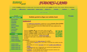 Sudoku-land.com thumbnail