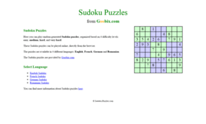 Sudoku-puzzles.com thumbnail