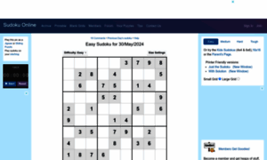 Sudoku.com.au thumbnail