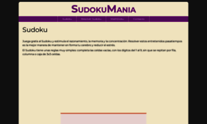 Sudokumania.ar thumbnail