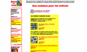 Sudokus.pour-enfants.fr thumbnail