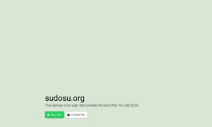 Sudosu.org thumbnail