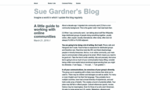 Suegardner.org thumbnail